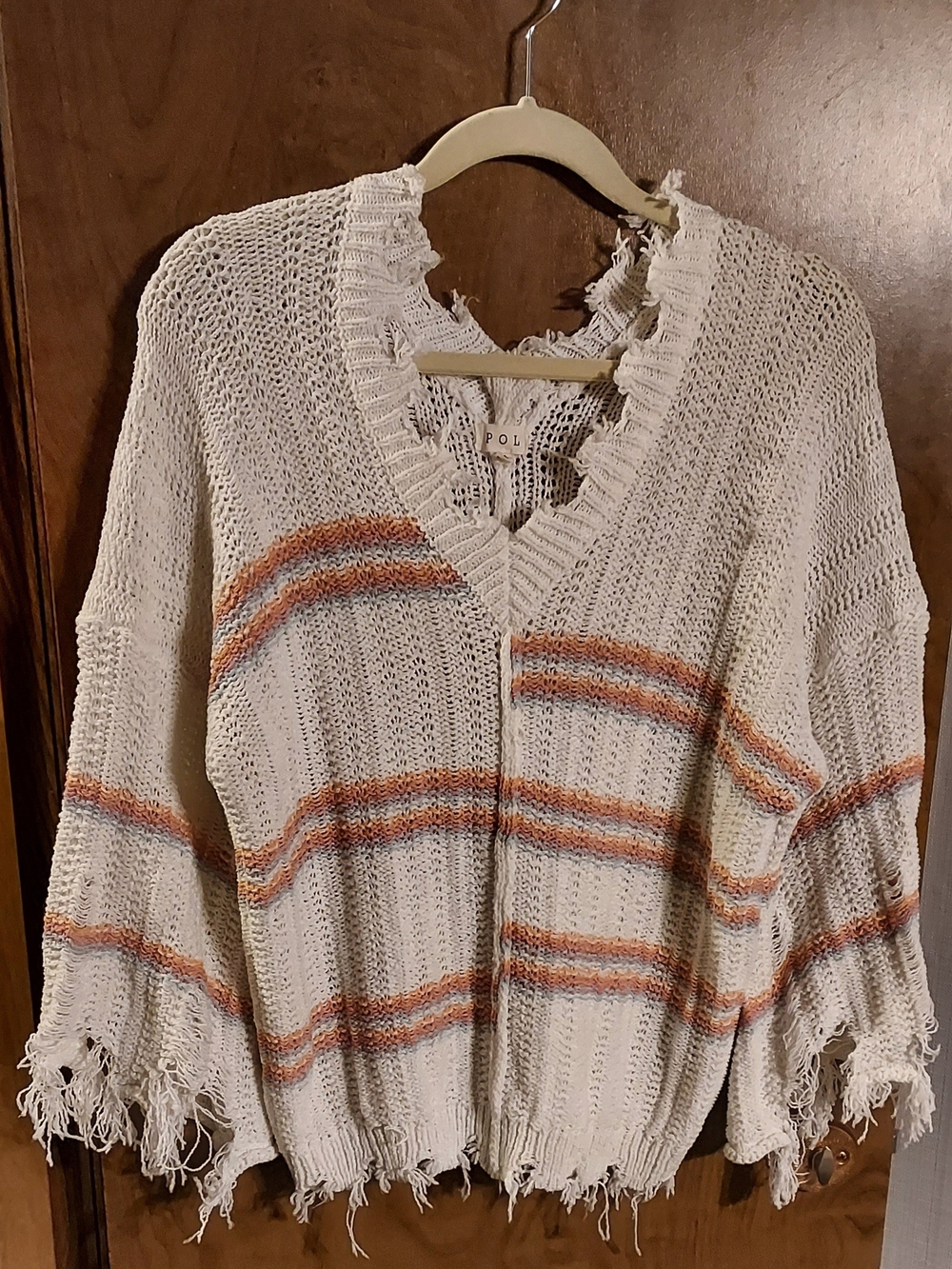 POL Fall Distressed Sweater - Picture 1 of 6